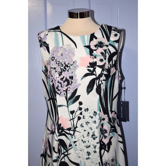 NWT Tommy Hilfiger Sleeveless Floral Dress size 12 - Picture 2 of 9